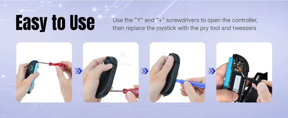 TMR Elektromagnetischer Joystick für Switch 2 Joycon 2 – Verbesserter Ersatz-Analogstick gegen Verschleiß, Drift und Fehler – Premium-Reparaturteil – Detail 7