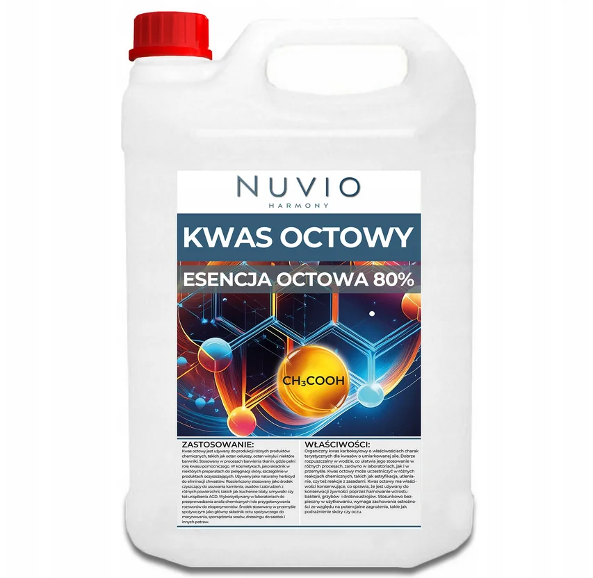 Acido acetico 5L ESSENCE Occhi 80% 5L NUVIO