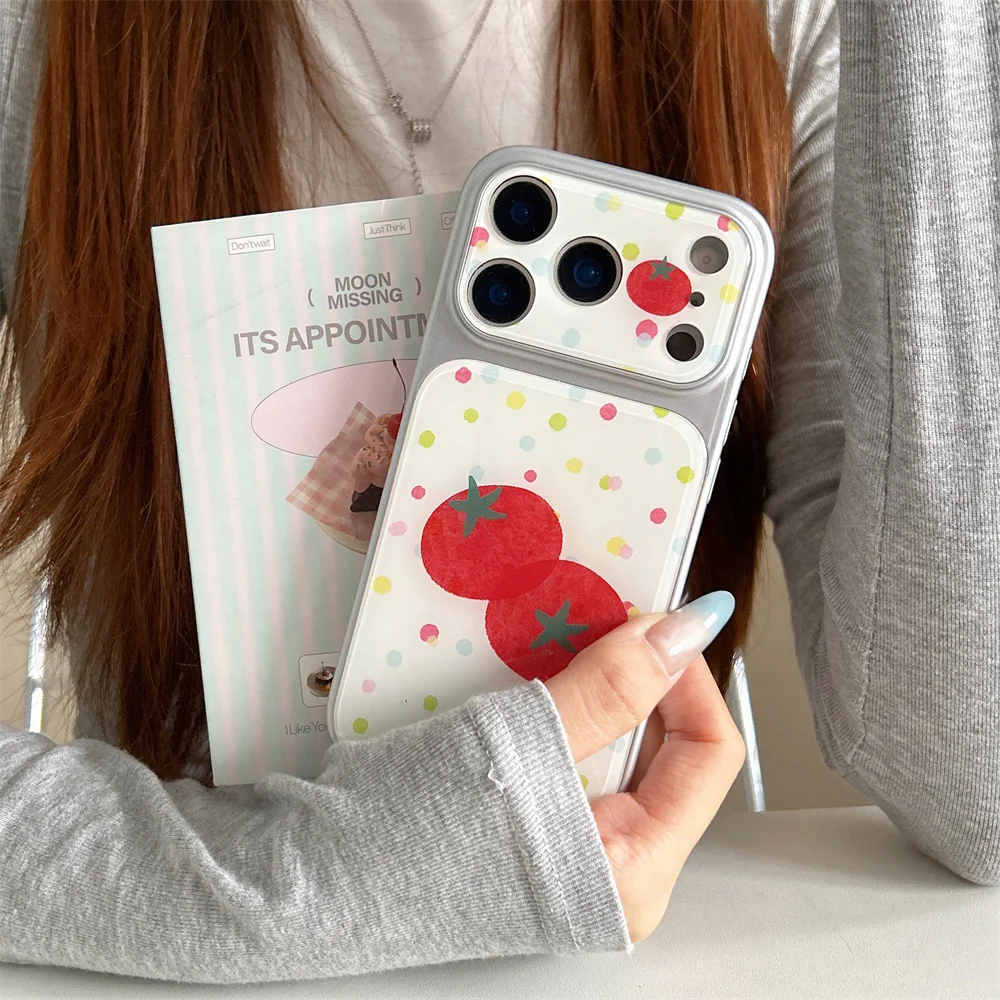 Koreanische Polkadot-Tomaten-H – Phone Cases Silicone Bewertung und Preis
