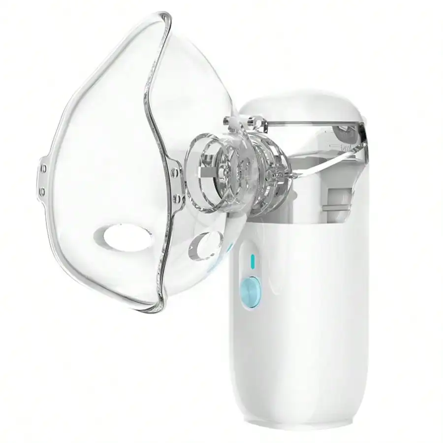 

Upgrade Mesh Nebulizer -PortableHandheld Electric Atomizer with Accessories. Adult And Pediatric Nebulizer Machines For Breathing Aids, Nebulizer Masks And Mesh Nebulizer With Adjustable Nebulization Rate Fit for Adults & Kids,Nebulizer Masks And Adjusta
