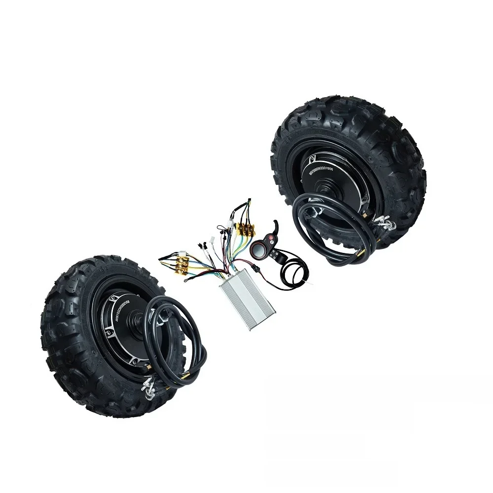 AliExpress NONE Dual Drive Folding Scooter Motor Controller Kugoo Scooter Assembly Kit 60V  72V 1600W 3000W *2 11 inch