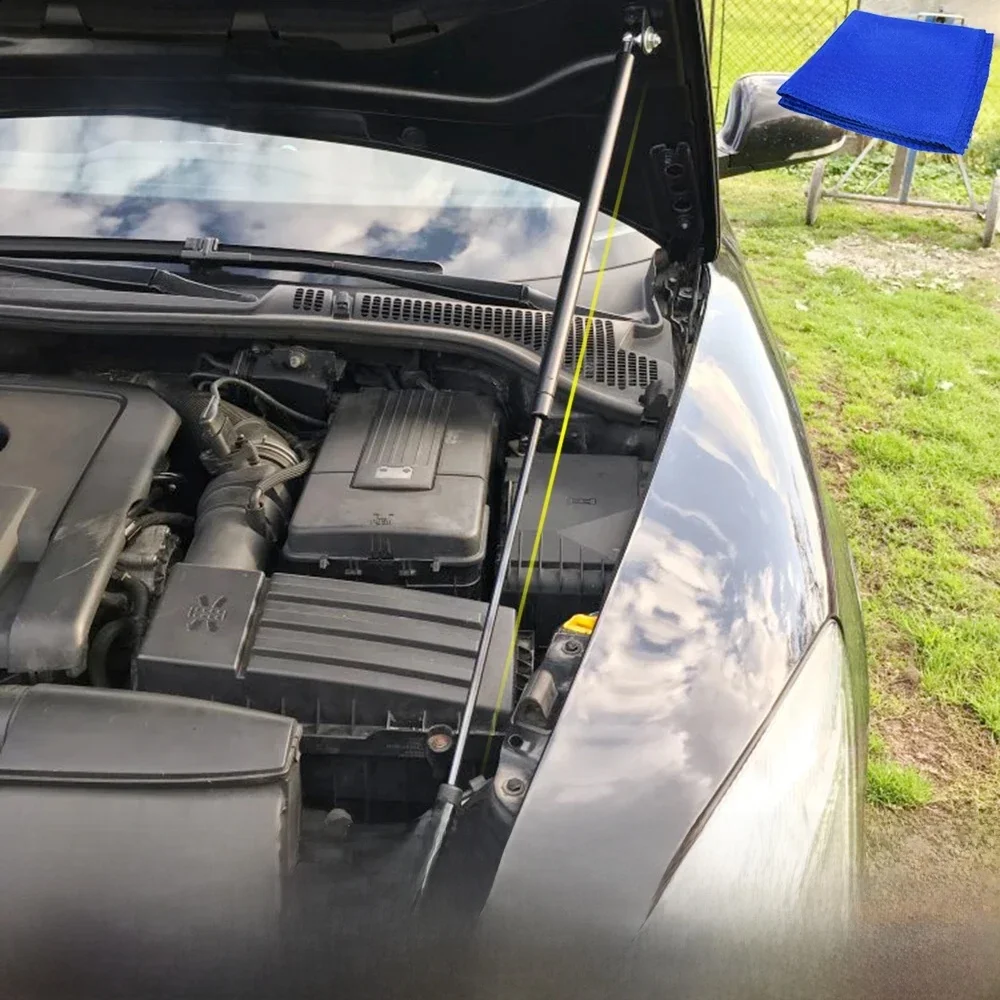 Samochodowa osłona maski silnika Podnośnik amortyzatora gazowego Wspornik pręta hydraulicznego do Skody Octavia A5 A7 Rapid Fabia Karoq Kamiq Yeti — zdjęcie 2