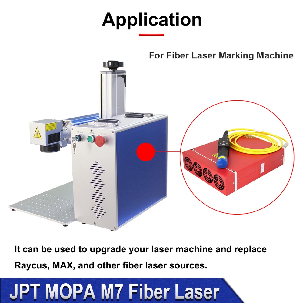 DIGRAY JPT MOPA M7 Pulse Fiber Laser Module High Quality 20W 30W 60W 100W Laser Source Suitable for Fiber Laser Marking Machine