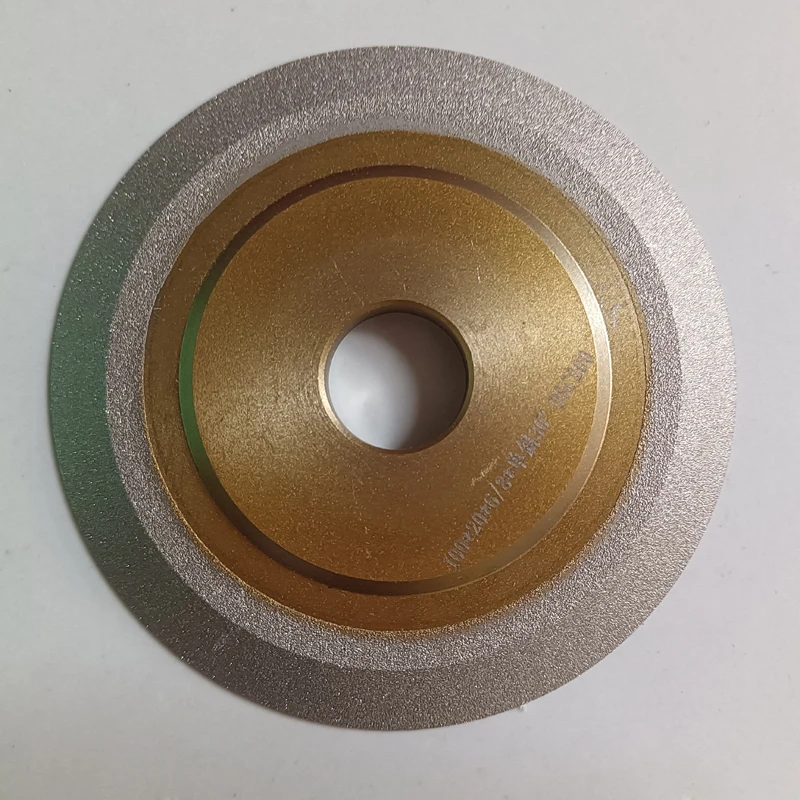 Doppelseitige SDC-Diamant-Schleifscheibe zum Schärfen von Hartmetall-, Wolframstahl- und Fräswerkzeugen – Detail 3