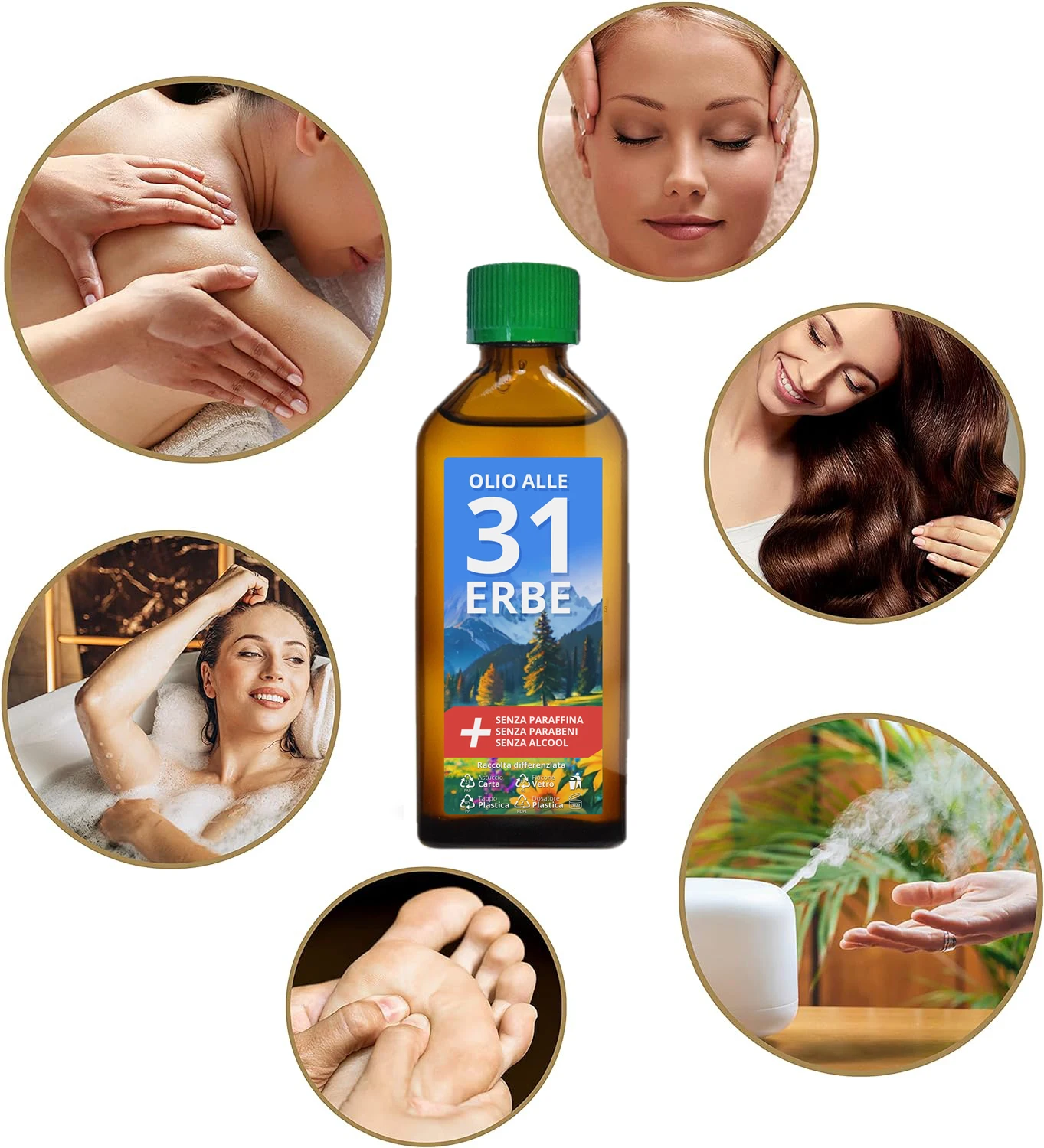 Комплекс ретинола 31, травяное масло без парабенов, 100 мл