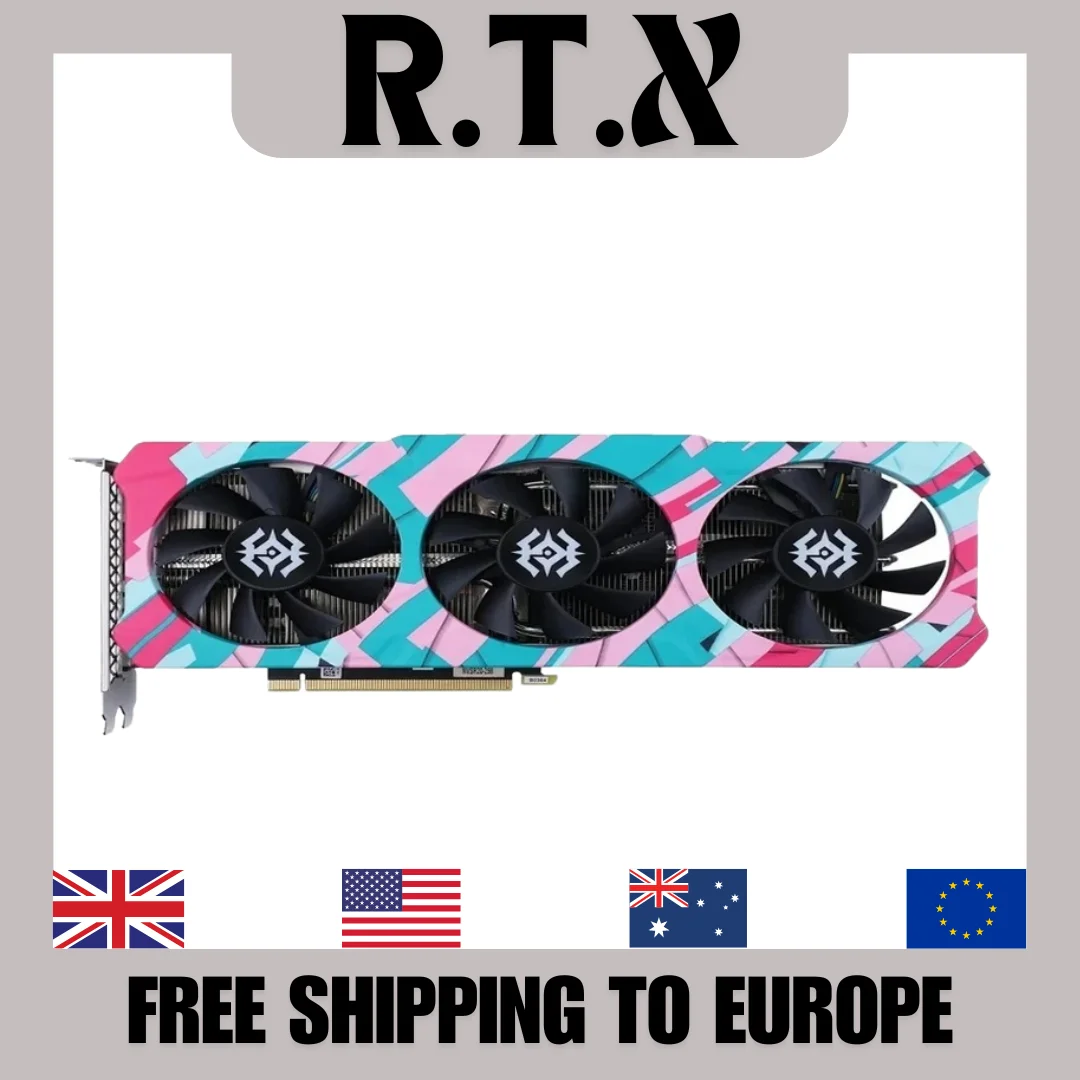 2024 schede Video ZOTAC GeForce RTX muslimate X-GAMING usate RTX 3070 scheda grafica GPU GDDR6 da 8GB a 256bit