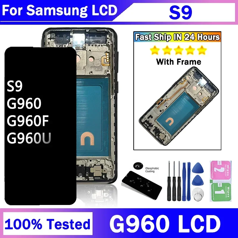 تقرير شامل عن شاشة LCD G960F لجهاز Samsung Galaxy S9