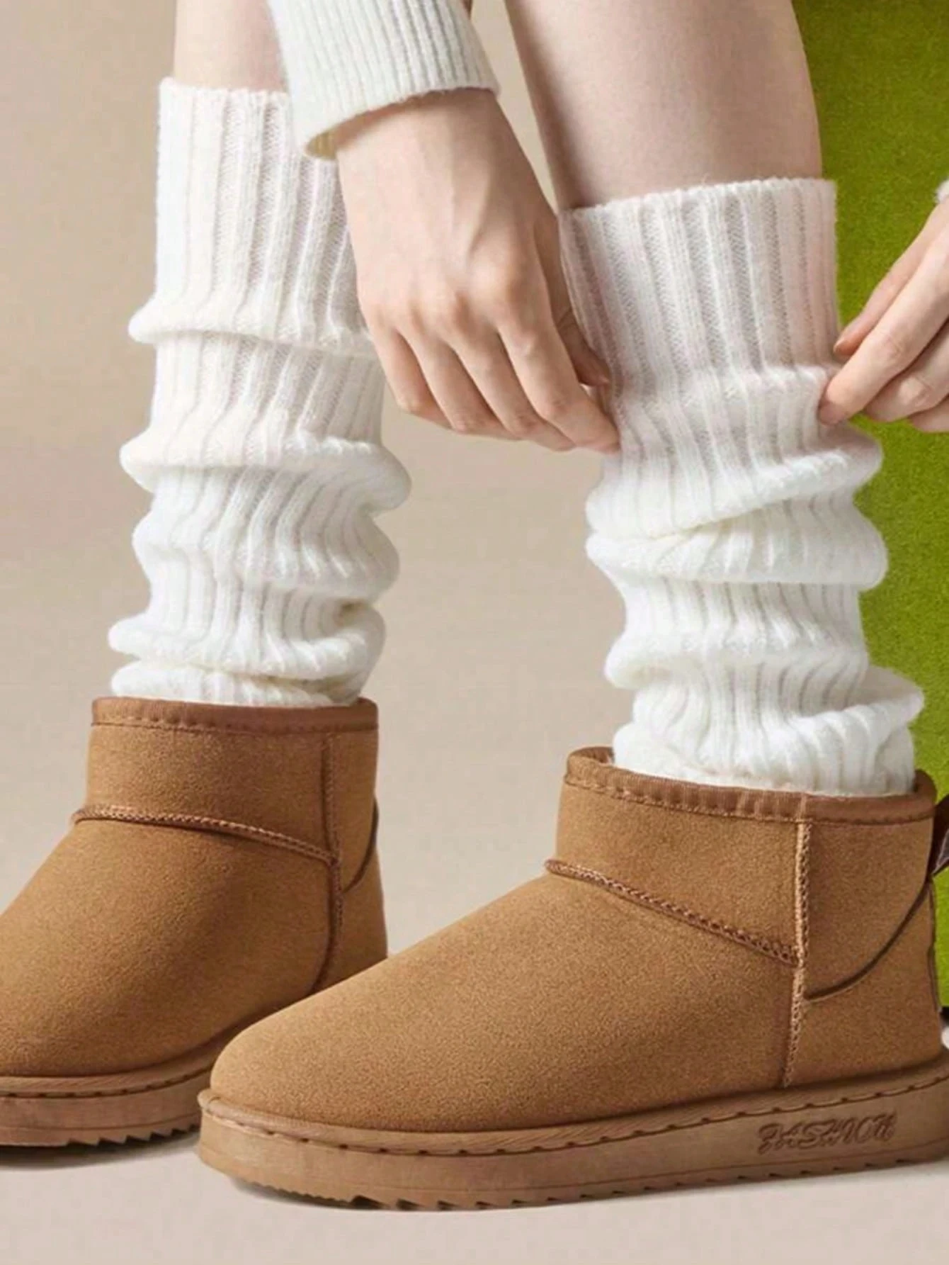 1/2 pair of women's socks leg guards on special promotion Y2K style cute sports fun white socks fashion gift
