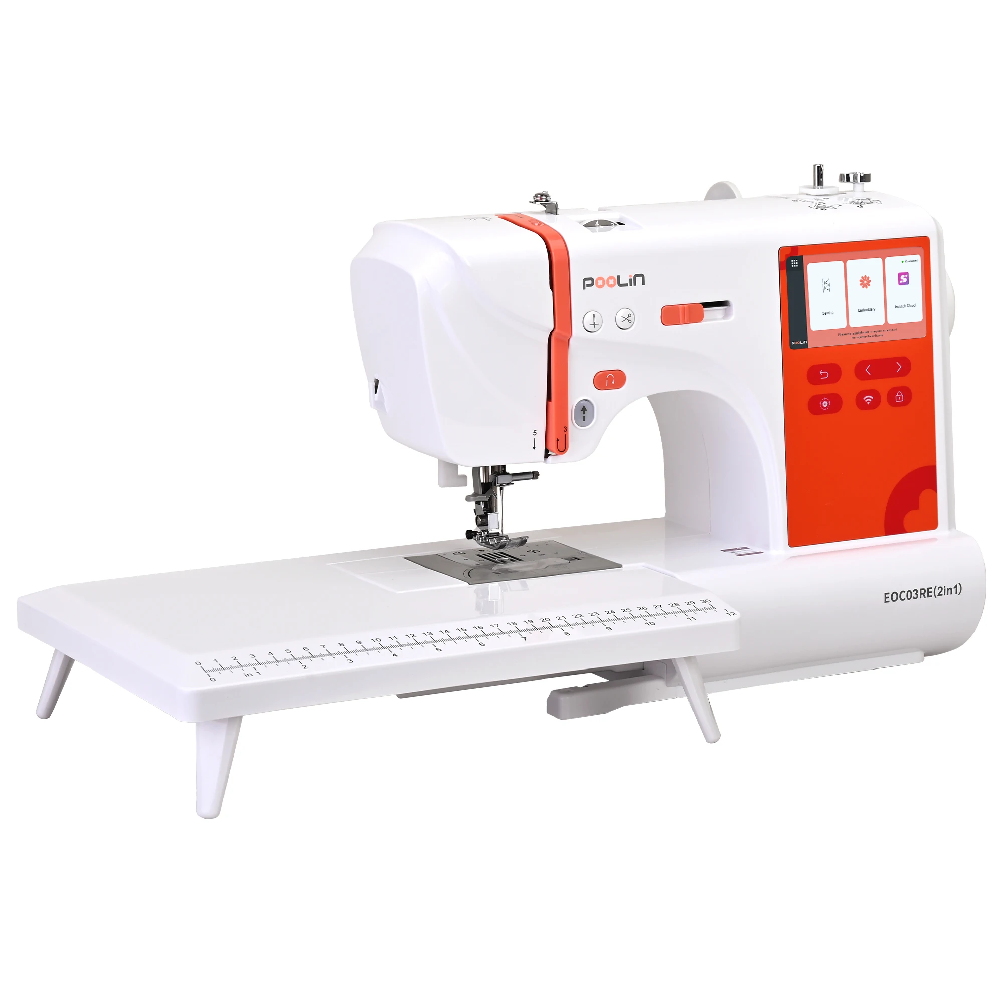PooLin EOC03(2in1) Sewing and Embroidery Machine 4