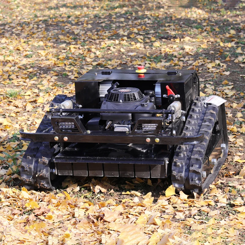 カスタマイズ可能な家庭用小型クローラー芝刈り機、550mmの幅の刈り込み幅で効率的な刈り込みが可能