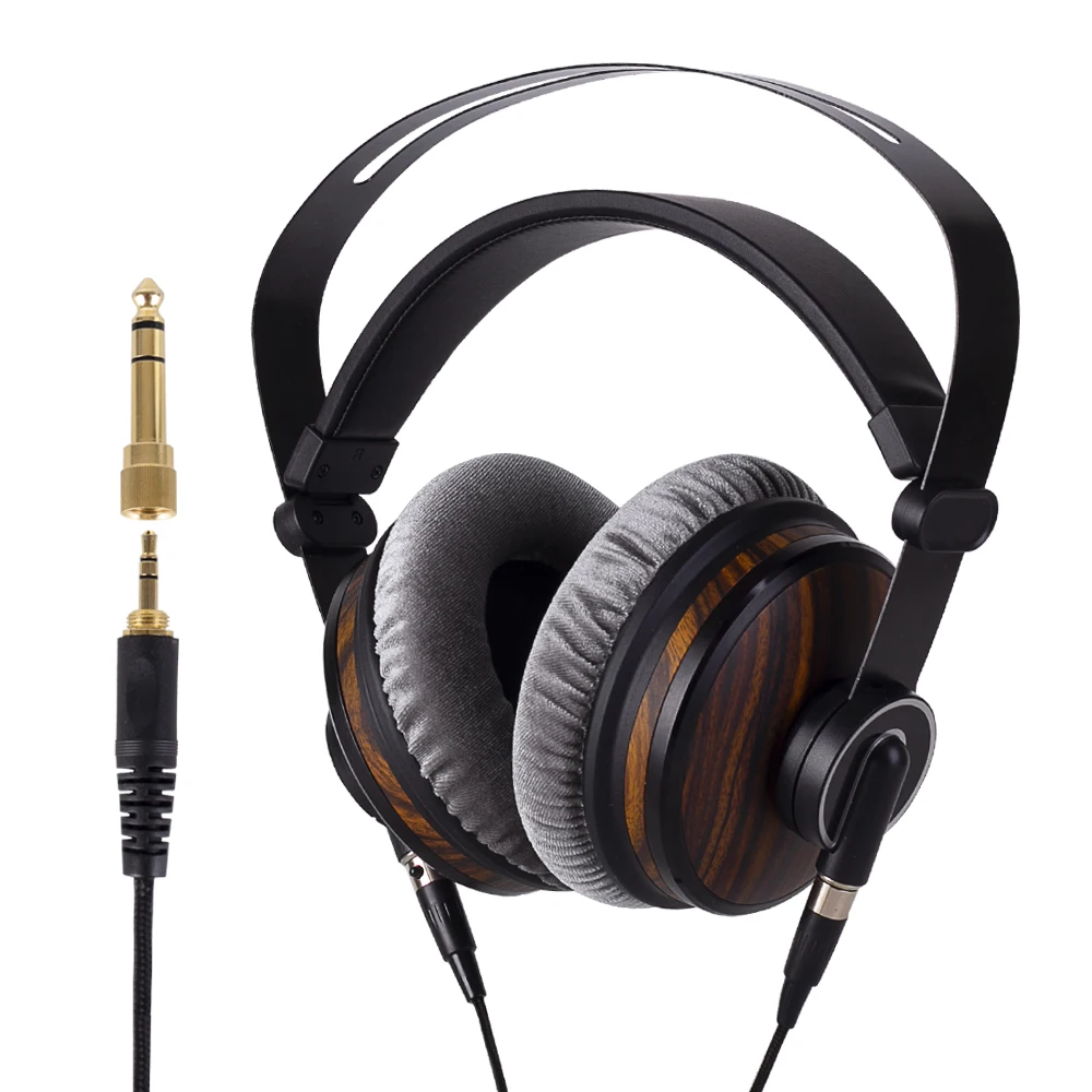 

Balanced Connection 50mm Drivers Closed Back Studio Monitor Headphone,HF23 Wired Over Ear Headphones for Music Production,HIFI