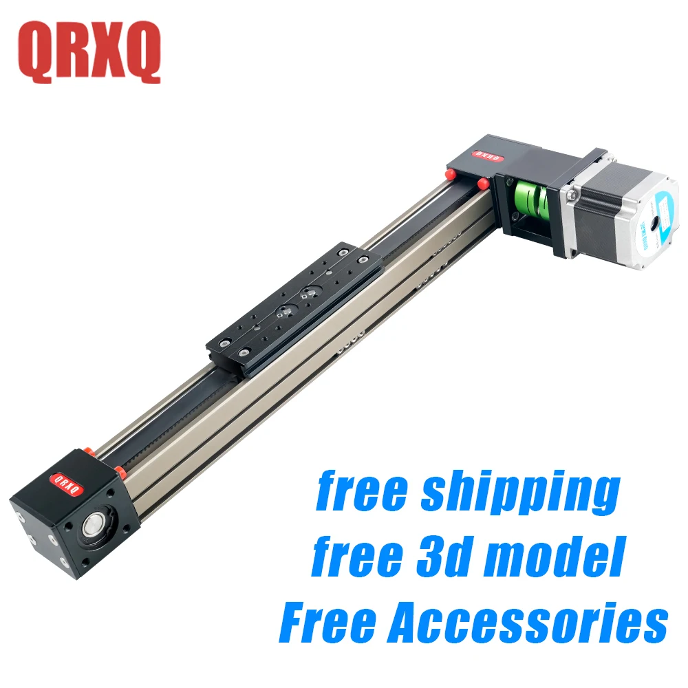 

QRXQ RXP40 High Speed CNC Guide 1100mm 1200mm 1300mm Rail System Slider Light Weight Linear Actuator linear stage actuator