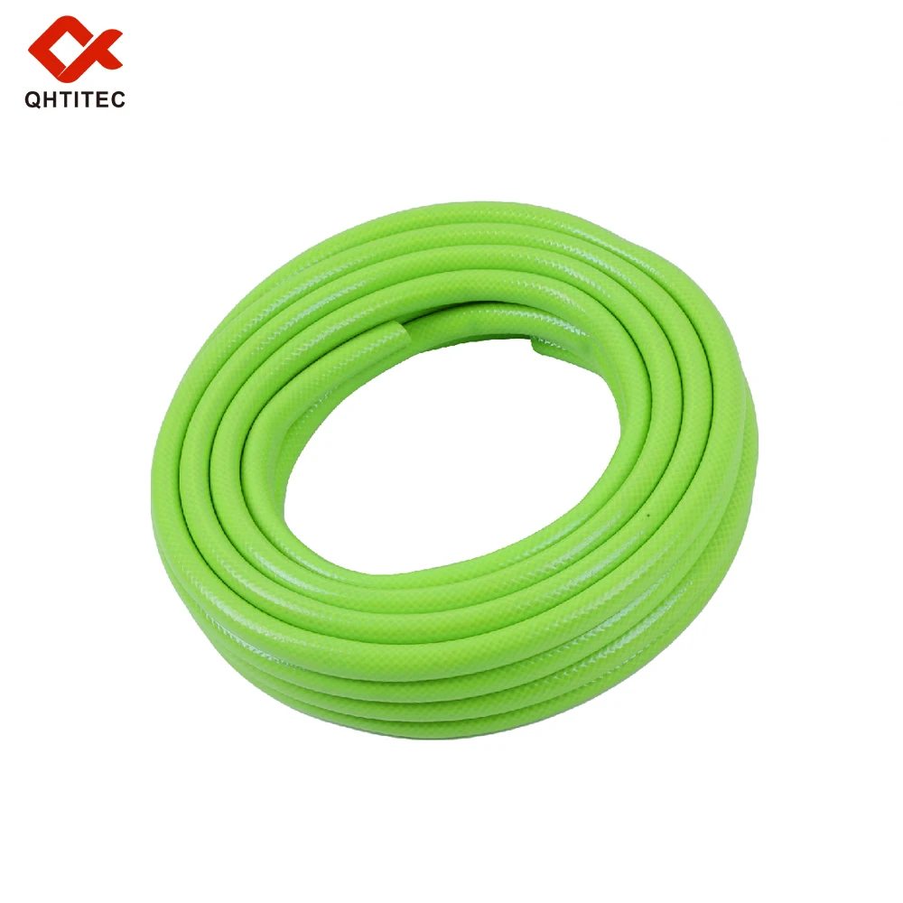 10M 33FT Garden Hose Pipe PVC Flexible Water Hose 3-Layer Kink Resistant with Fittings Set for Garden Watering Car Washing Outdo