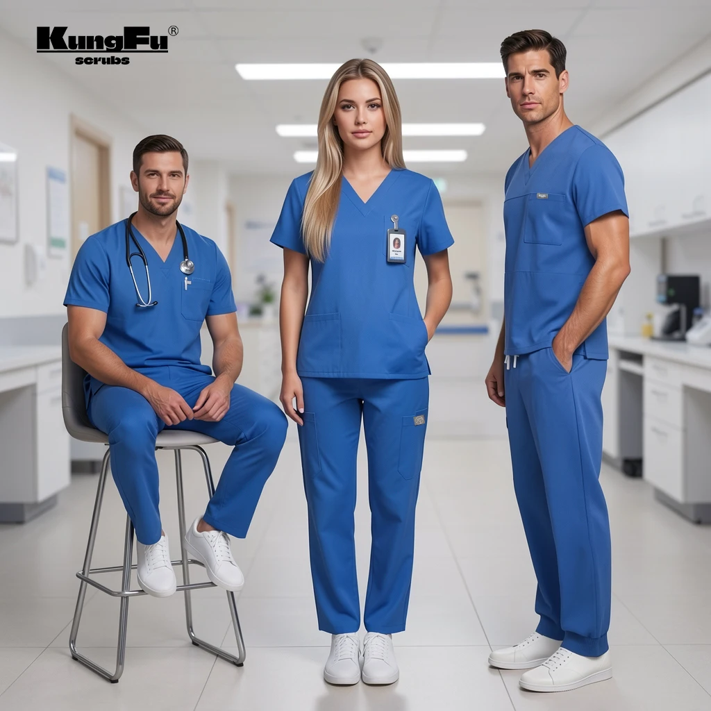ensemble-d'uniformes-medicaux-kungfu-scrubs-haut-a-col-en-v-et-pantalon-doux-et-respirant-pour-les-hopitaux-et-cliniques