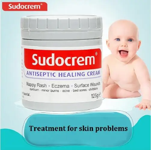 ORIGINAL Sudocrem Antiseptic Healing Cream for Nappy Rash Cuts Abrasions Minor Burns Bedsores Acne Eczema Baby 60g