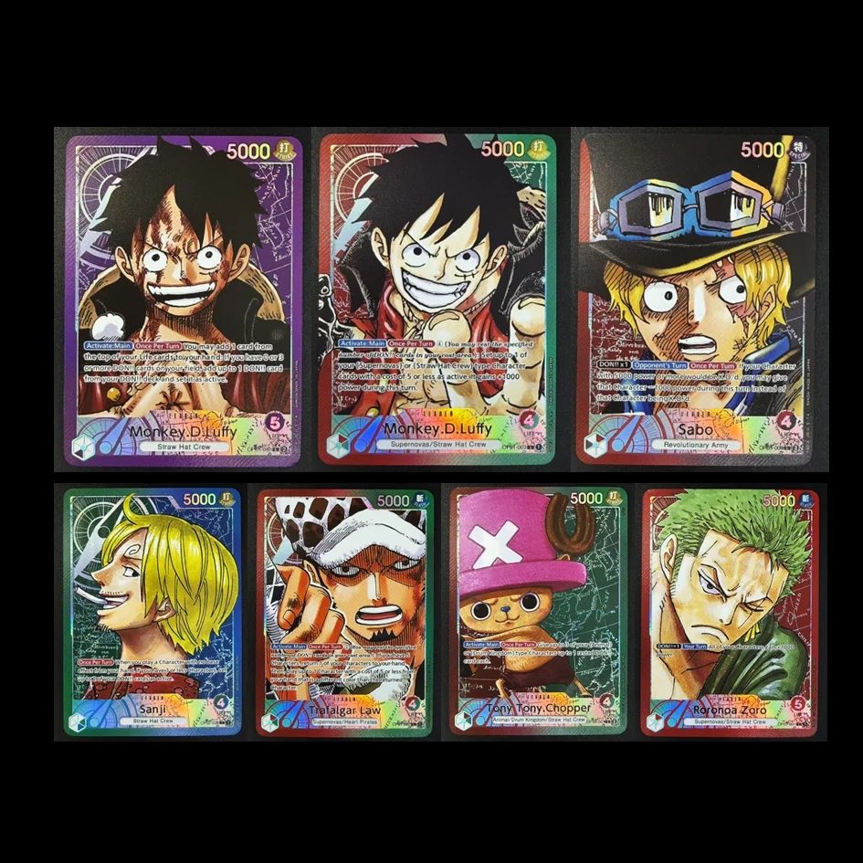 

OPCG Leader Parallel Art: Luffy (2 Styles), Zoro, Sanji & Chopper | Sabo | Straw Hat Crew | U-PICK