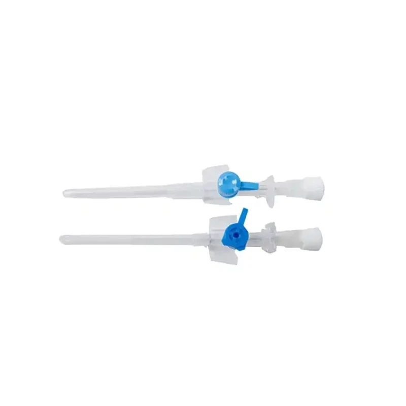 20pcs/lot Disposable IV Catheter 14g 16g 18g 20g 22g 24g IV Cannula with Injection Port Pet animal indwelling Needles