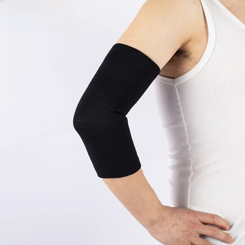 JASONTUTU 1PC coudière élastique gymnastique Sport coudière coussinet de protection absorber la sueur Sport basket-ball Tennis bras manchon coudière