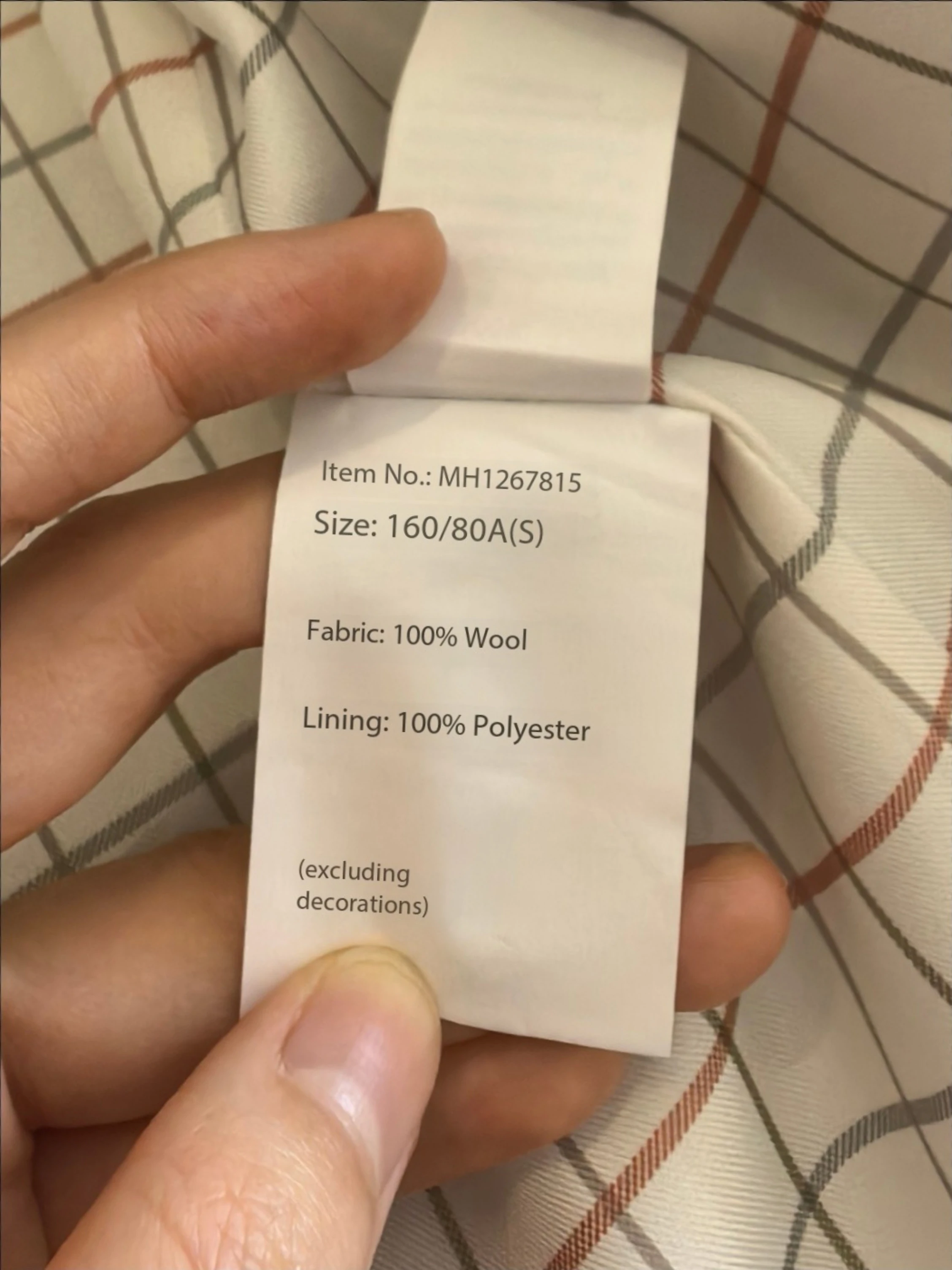 سترة بدلة نسائية ذات طية صدر السترة من الصوف بنمط المال القديم لخريف وشتاء