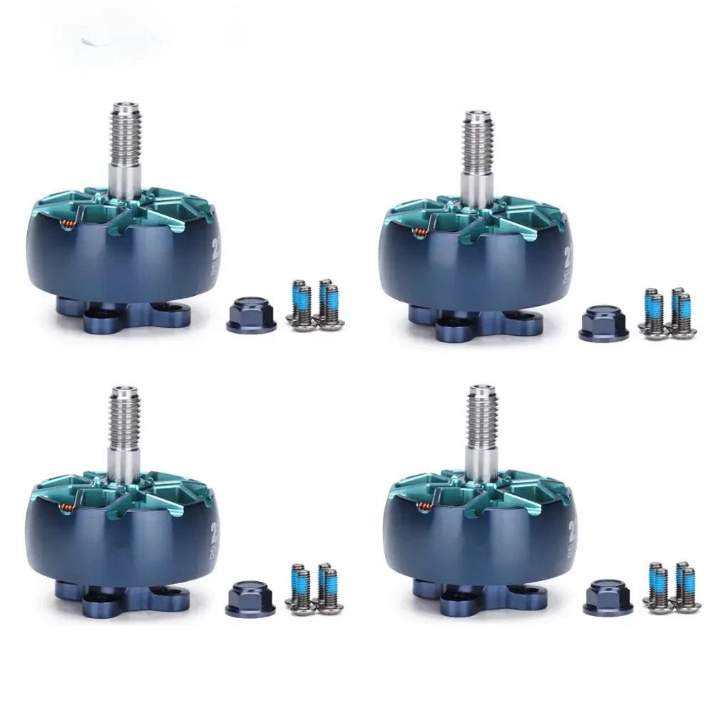 4 Stuks Iflight Xing2 2207 2755kv 4S/1855kv 6S Fpv Borstelloze Motor Unibell Met 5Mm Titanium Legering As Voor Rc Fpv Racing Drone - afbeelding 2
