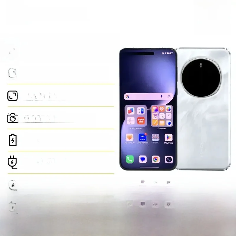 Global Version HONOR Magic7 Pro 5G Smartphone 6.8'' 120Hz OLED Display Snapdragon 8 Elite 100W SuperCharge Magic 7 Pro Phones
