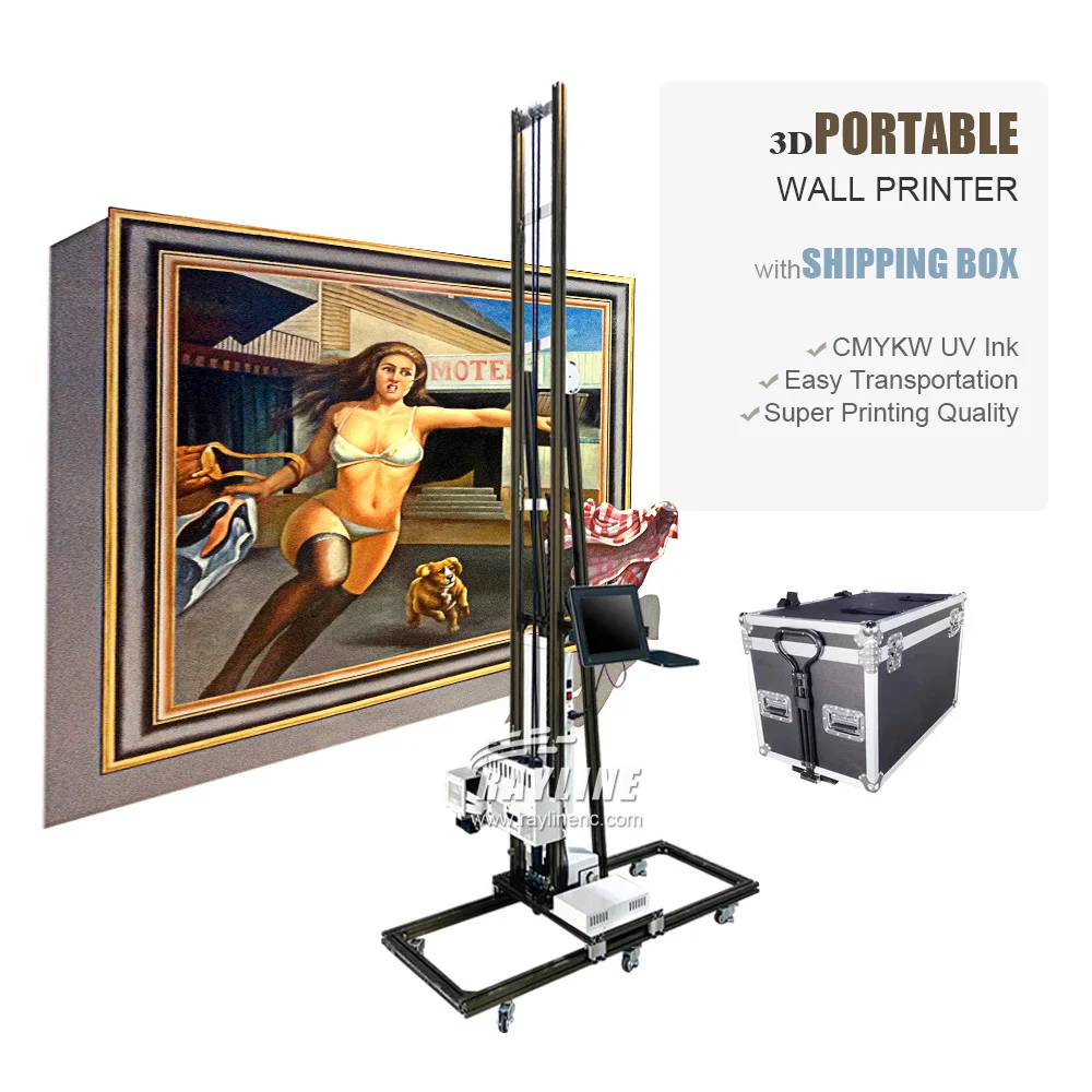 ثلاثية الأبعاد جدار عمودي/الزجاج/المعادن/الخشب/الورق/السيراميك جدارية الفن طابعة نافثة للحبر الرسام رش آلة الطباعة السعر