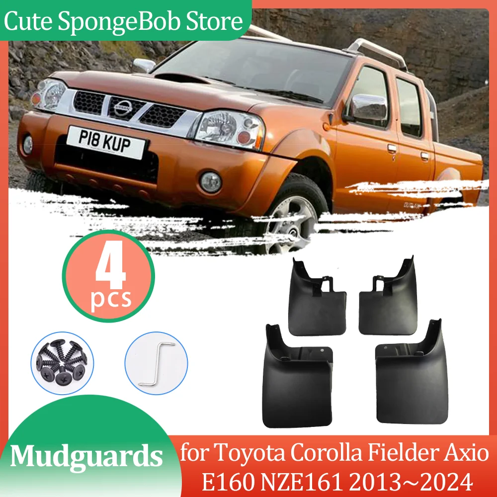 For Nissan Navara D22 Datsun Frontier NP300 Terrano 1998~2014 Mudguards Mud flaps Fender Flare Mud Flap Splash Cover Accessories