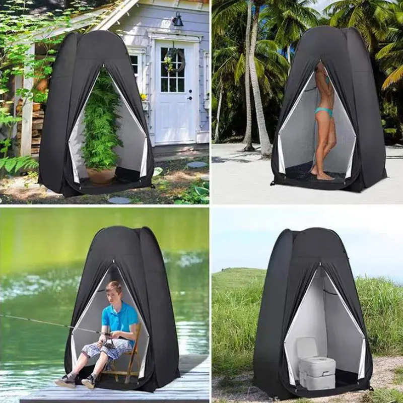 Outdoor Shower Room Two-person Pop-up Tent Camping Shower Bout Shower Tent