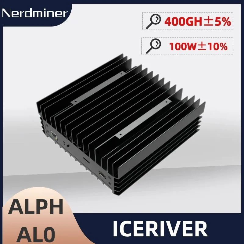 

Промо-предложение ICERIVER ALPH AL0 400GH/S Майнер 100 Вт с блоком питания, доставка в августе