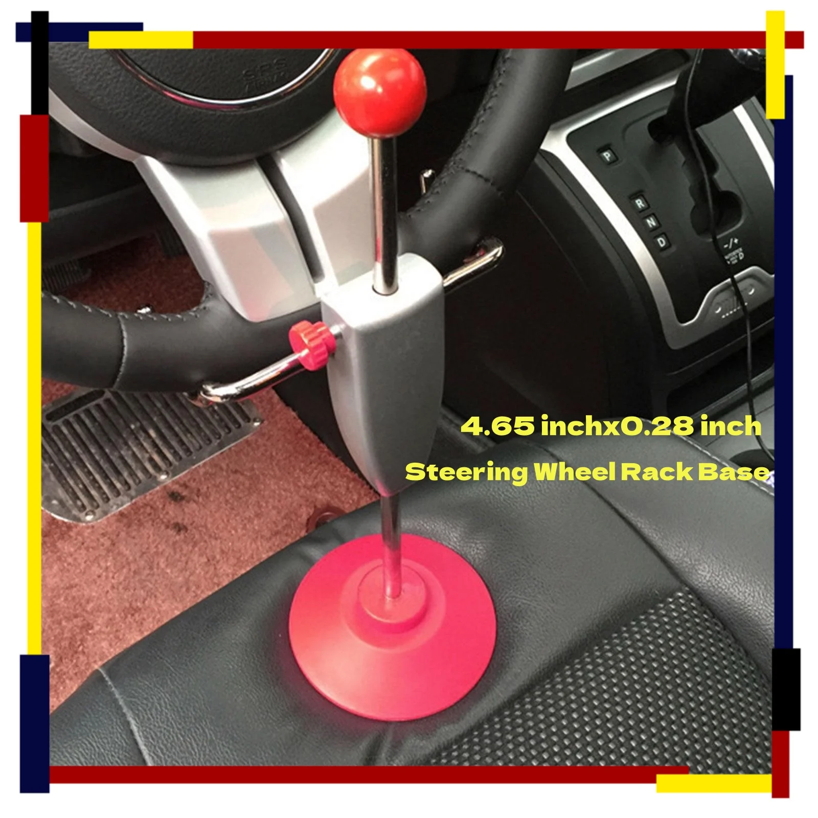 

Steering Wheel Holder Stand Base Repair Tool for Wheel Alignment Essential Auto Maintenance Accessory