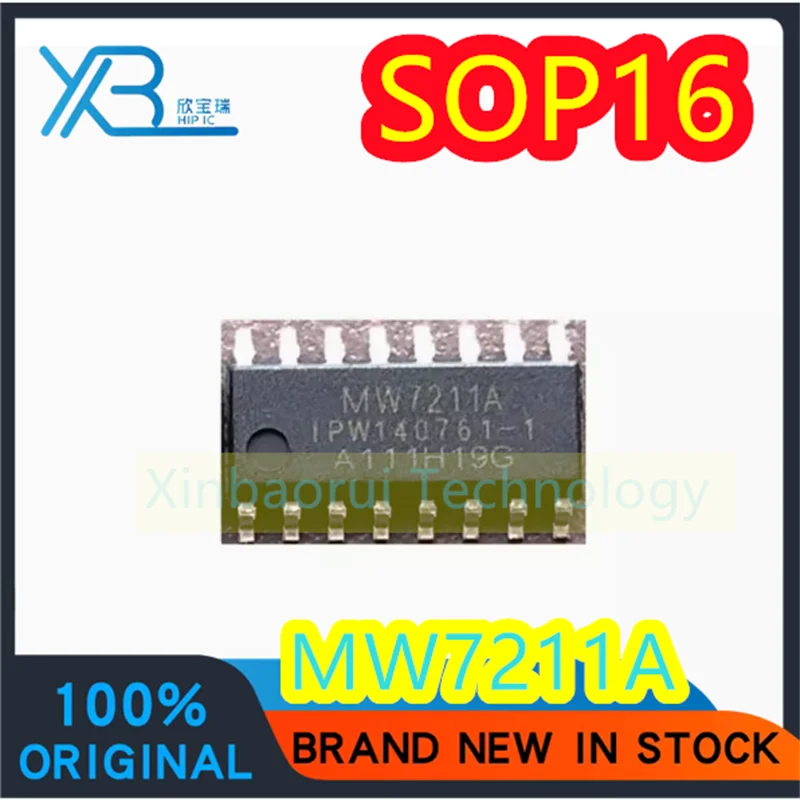 

(10/50pieces) MW7211A MW7211 SMD SOP-16 embedded clock oscillator USB1.1 full speed HUB controller chip New Electronics