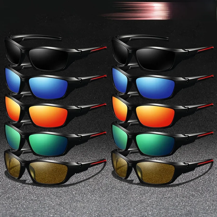 AliExpress LAOTING.JIANG 10 PCS Fashion Vintage Driving Fishing Sunglasses Men Women Cycling Mountaineering Sport Sun Glasses UV400 Eyewea