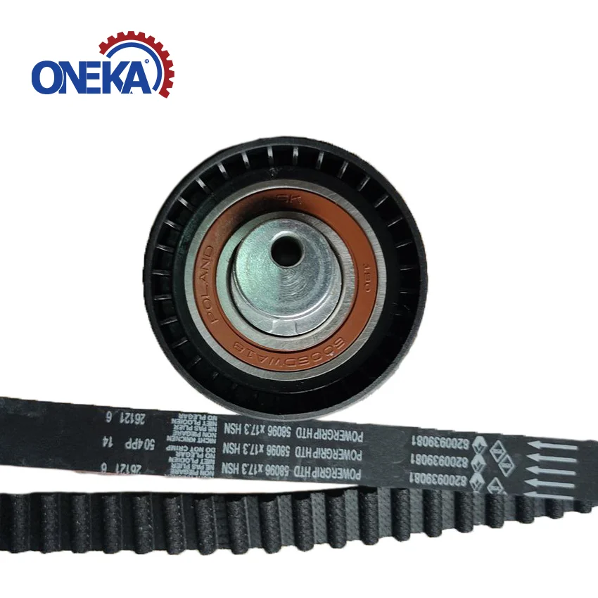 ONEKA Engine Timing Belt Kit 130C17480R 8200908180 8200939081 for Dacia Logan Sandero Renault Sandero/Stepway Petrol 1.4L 1.6L