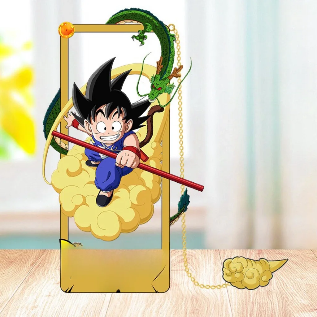 GON BALL Goku Metal Bookmark for Anime, Cartoon Gering, Gift for Students