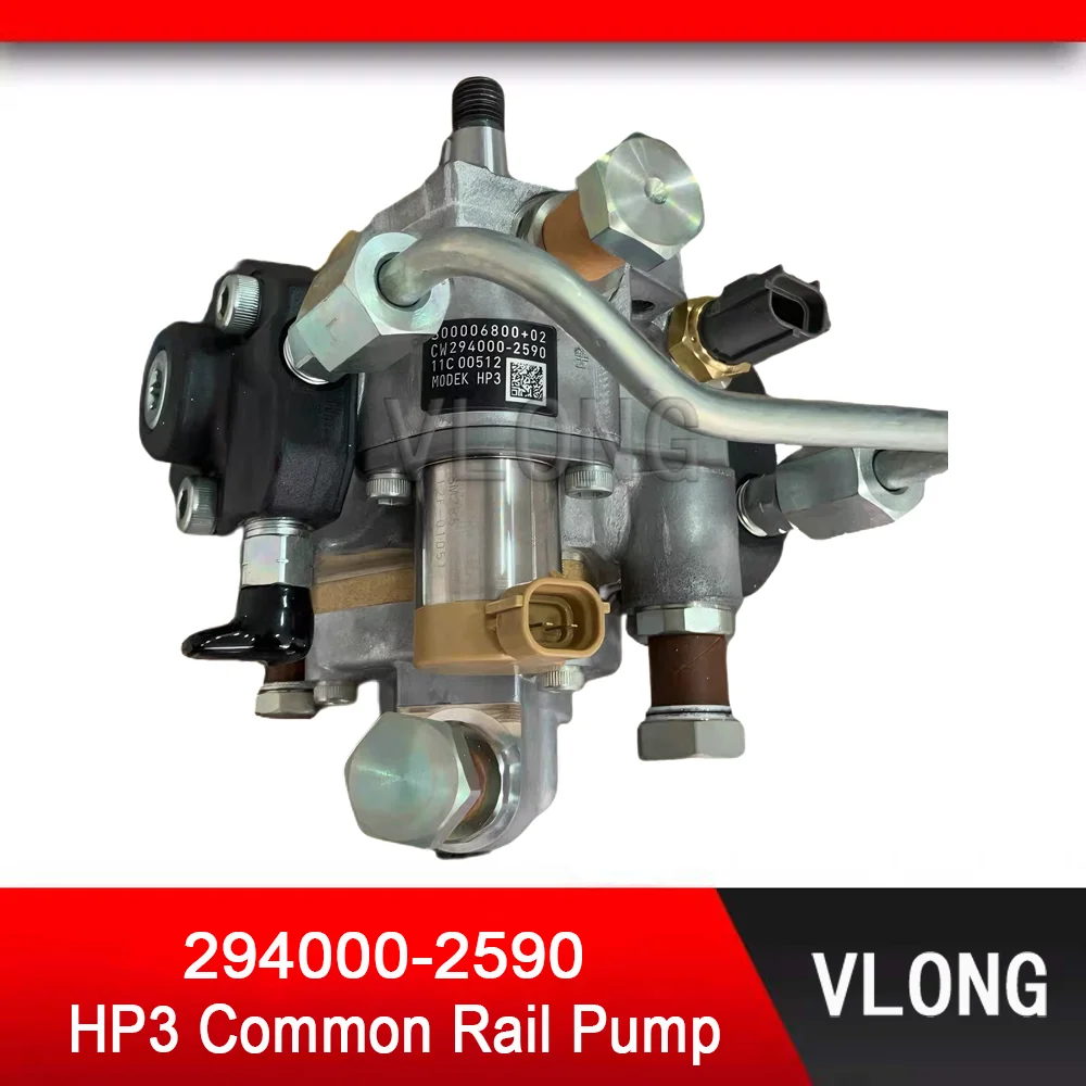 

294000-2590 HP3 Diesel Fuel Injection Oil Pump Common Rail Pump Assy For SDEC BUS D912 S00006800+02 S00042021+01 294000-2591