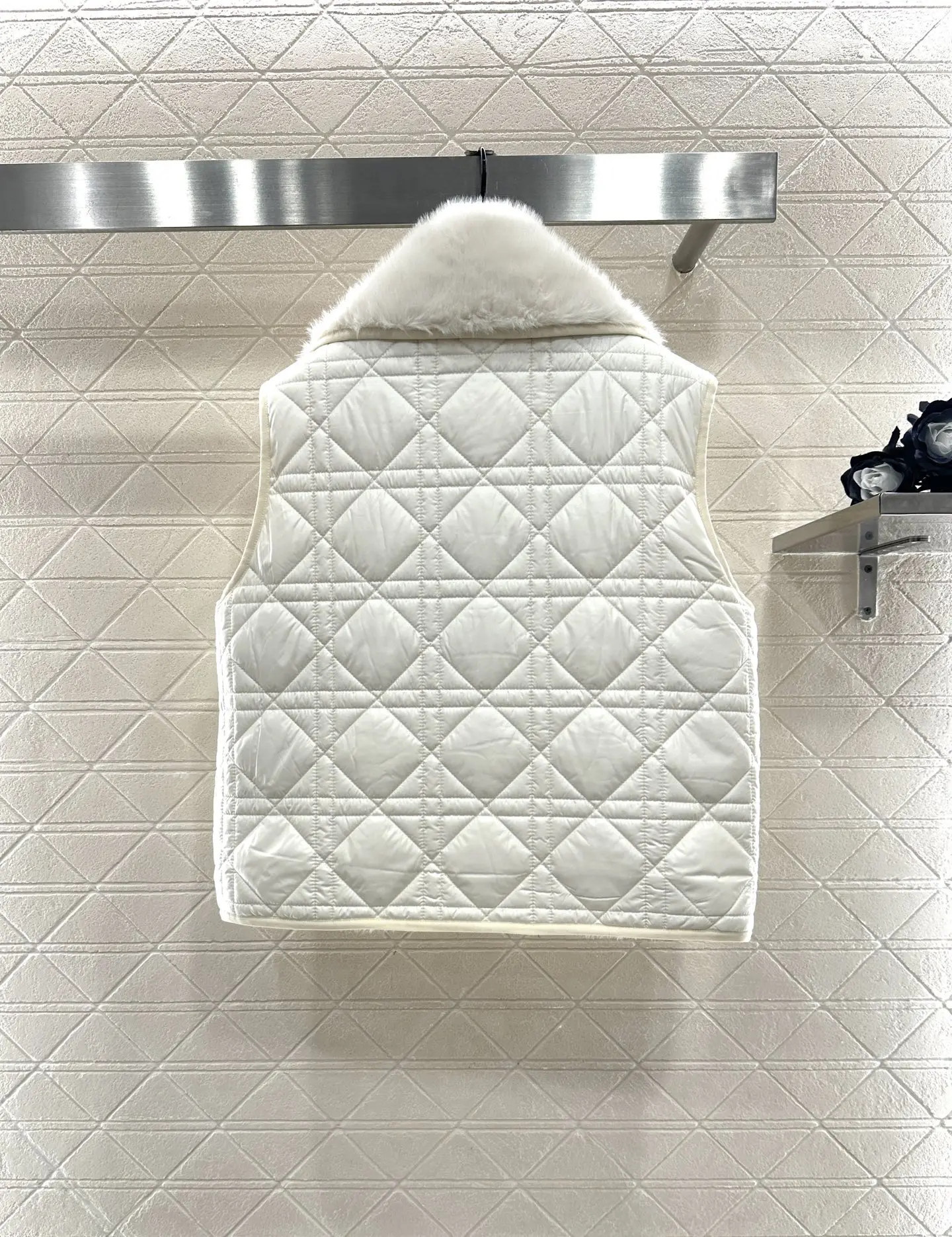 

Women's 2025 new autumn and winter double-sided wearable high neck warm and versatile vest