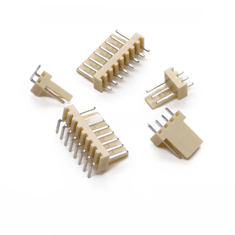 50/100 pièces KF2510 connecteur prise à broche droite prise à broche courbée 2.54MM 2A 3AW 4 5 6 8 10 12P