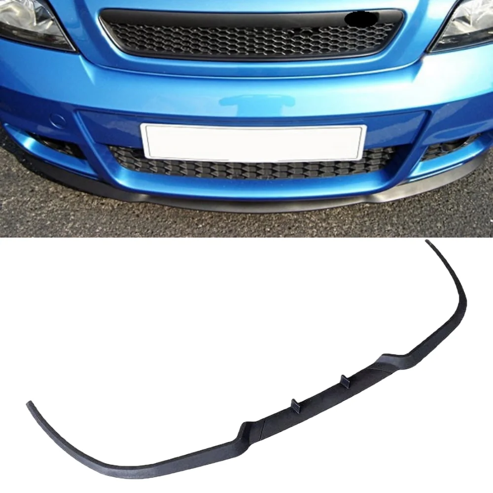 Front Bumper Lip For Opel Vauxhall Astra H CUPRA R Car Accessories Spoiler Flap Universal 3 Pcs Body Kit Exterior Parts Tuning