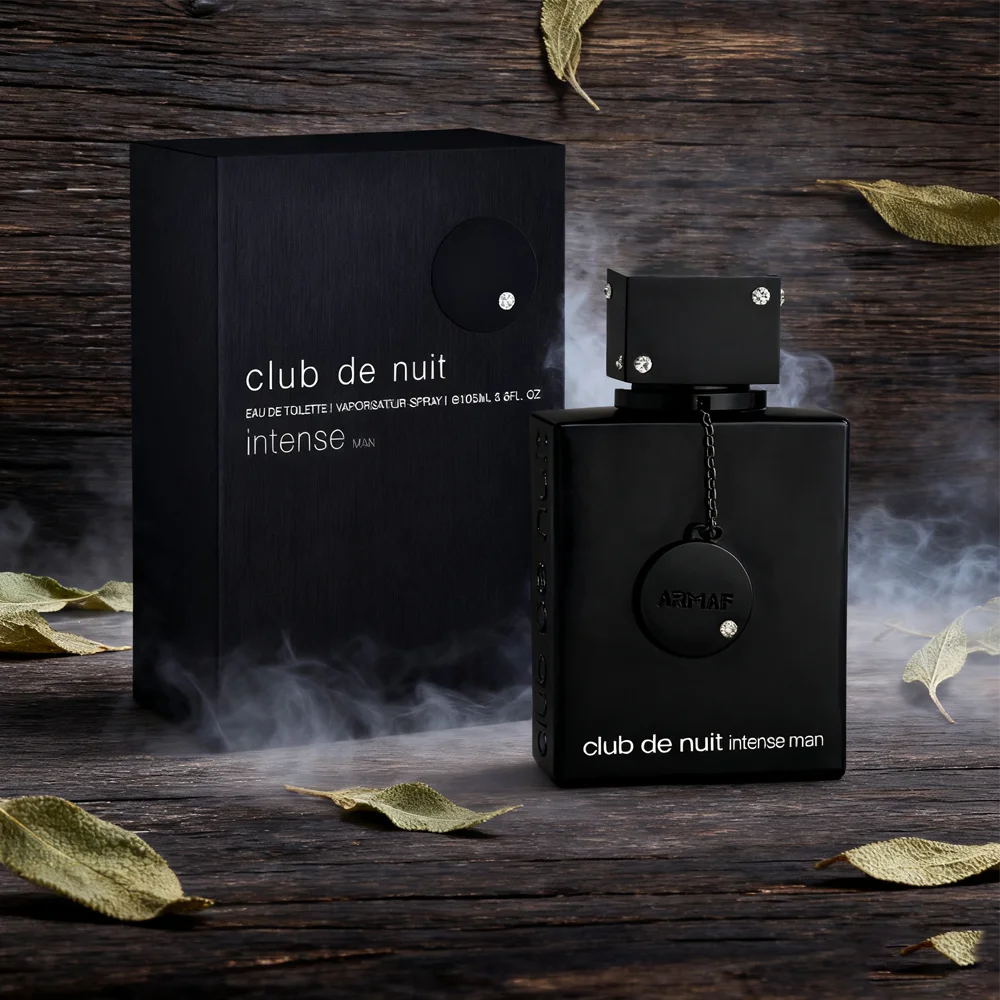 أرماف كلوب دي نوي انتنس مان أو دو برفوم 3.6 أونصة |   تواليت أسود للرجال | الشحن السريع