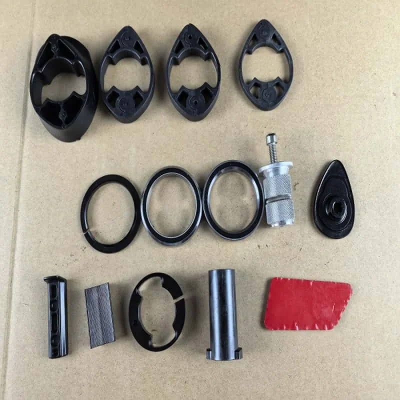 

F14 Рама подшипника гарнитуры 1K Talon карбоновая шайба руля Вынос пластиковая прокладка для наушников Задняя вешалка для дискового велосипеда Переключатель