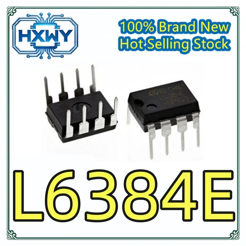 (5/50 pieces) L6384E L6384 DIP8 Electric Bridge Driver Direct Plug Imported IC Brand New Original In Stock