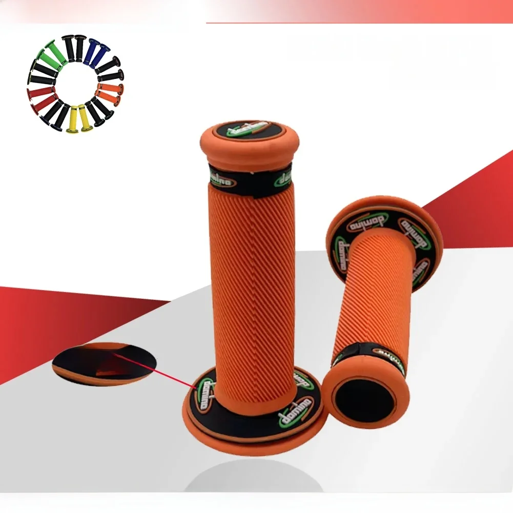 AliExpress qxmotorracing New Domino Grips Handlebar MX Grip FOR KTM SX EXC SXF CRF YZF Motorcycle Twist Grip GEL GP Pit Bike Brake Universal Handle Grip