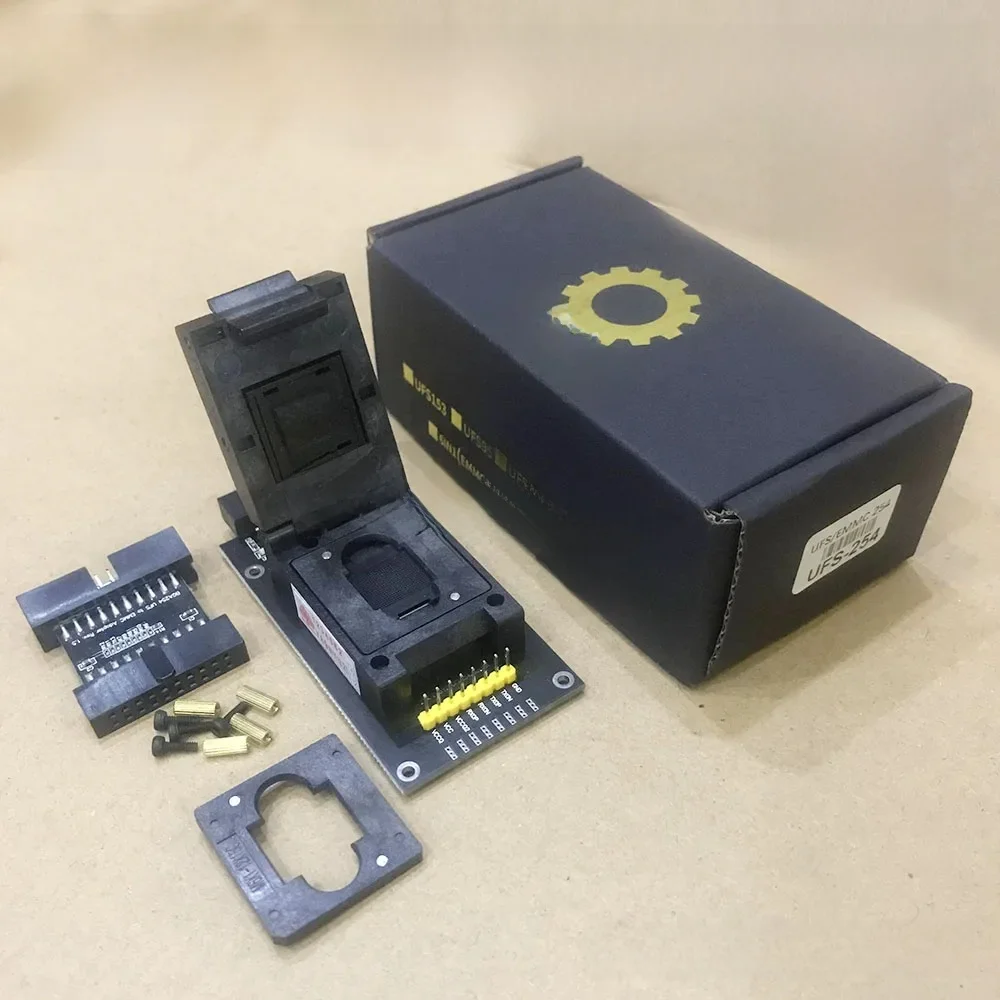 Najnowszy ORYGINALNY adapter Easy-Jtag Plus UFS254 BGA-254 Socket / EMMC 254 (EMMC + UFS 2 w 1) do EASY JTAG PLUS BOX — zdjęcie 2