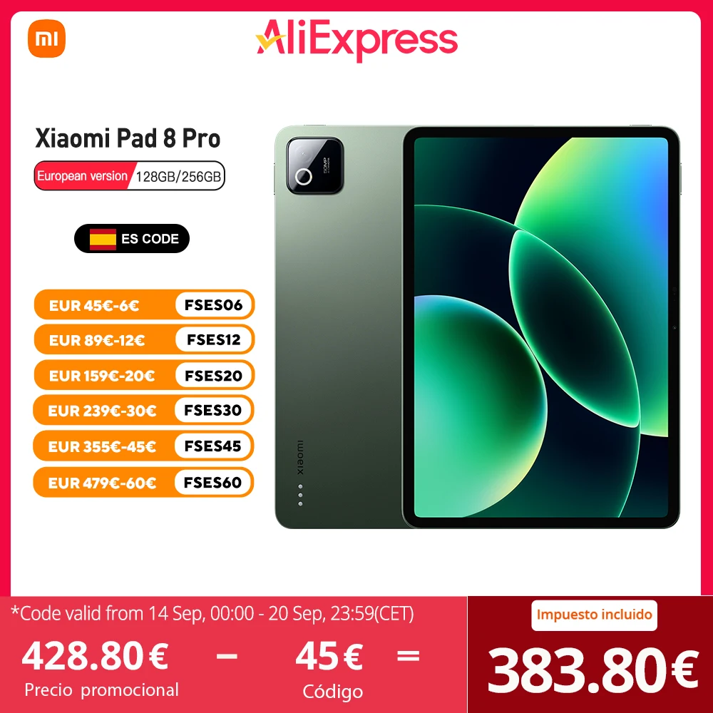 Xiaomi Pad 8 Pro Tableta 128GB/256GB