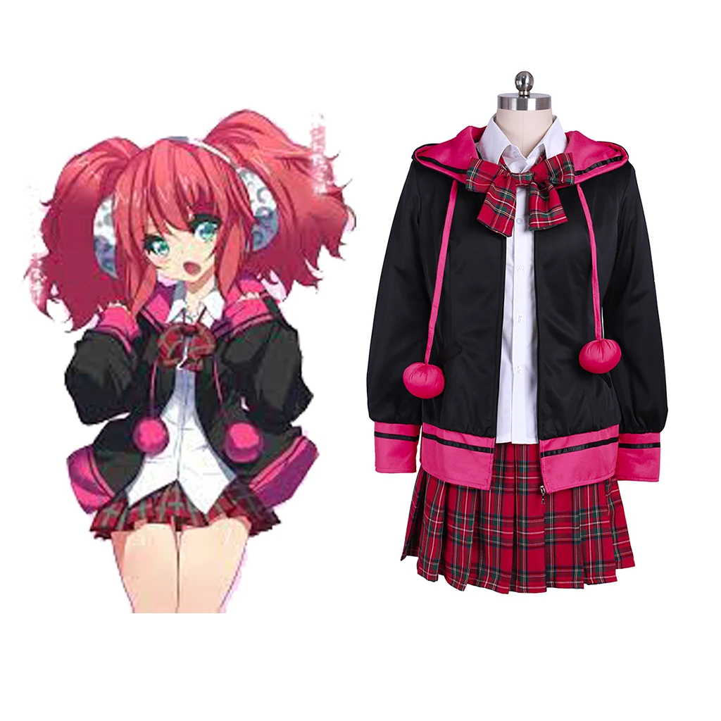 

Yotsuba Filed Cosplay Costume Game Zero Escape 999 costume for girl women Custom Made Halloween Yotsuba Filed uniform Outfits