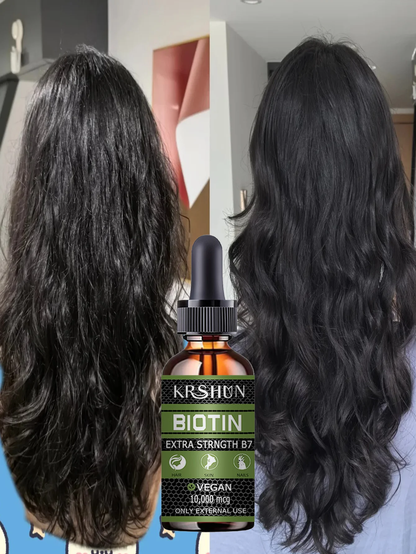 Fragrance-Free Skincare Product, Hair Care Essence, Suitable for All Skin Types, Keeps Skin Hydrated, Gentle & Non-Irritating, W - Image 3