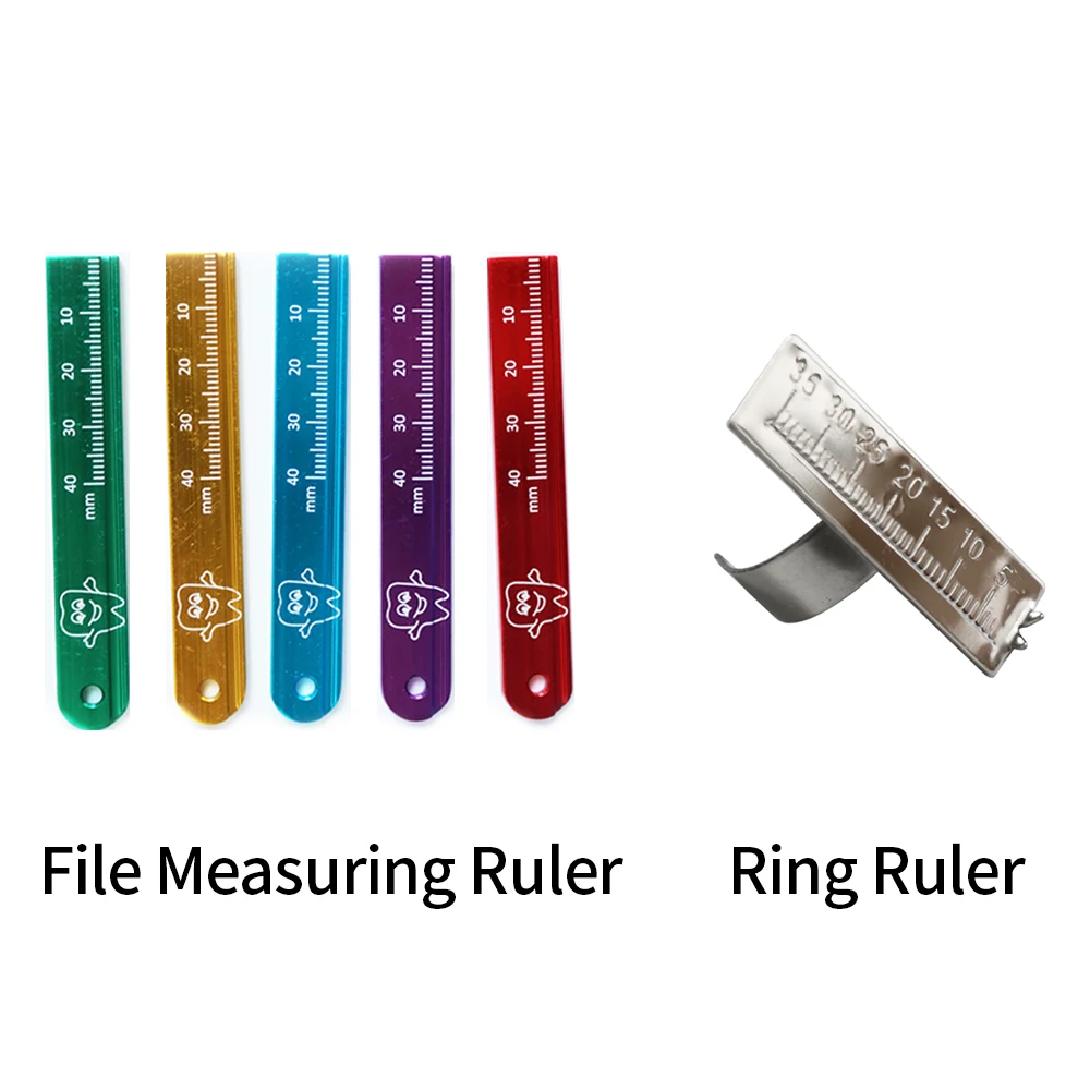 

Dental Span Measure Scale Rulers Aluminium Endodontic Finger Rulers High Quality Dentist Tools Materials