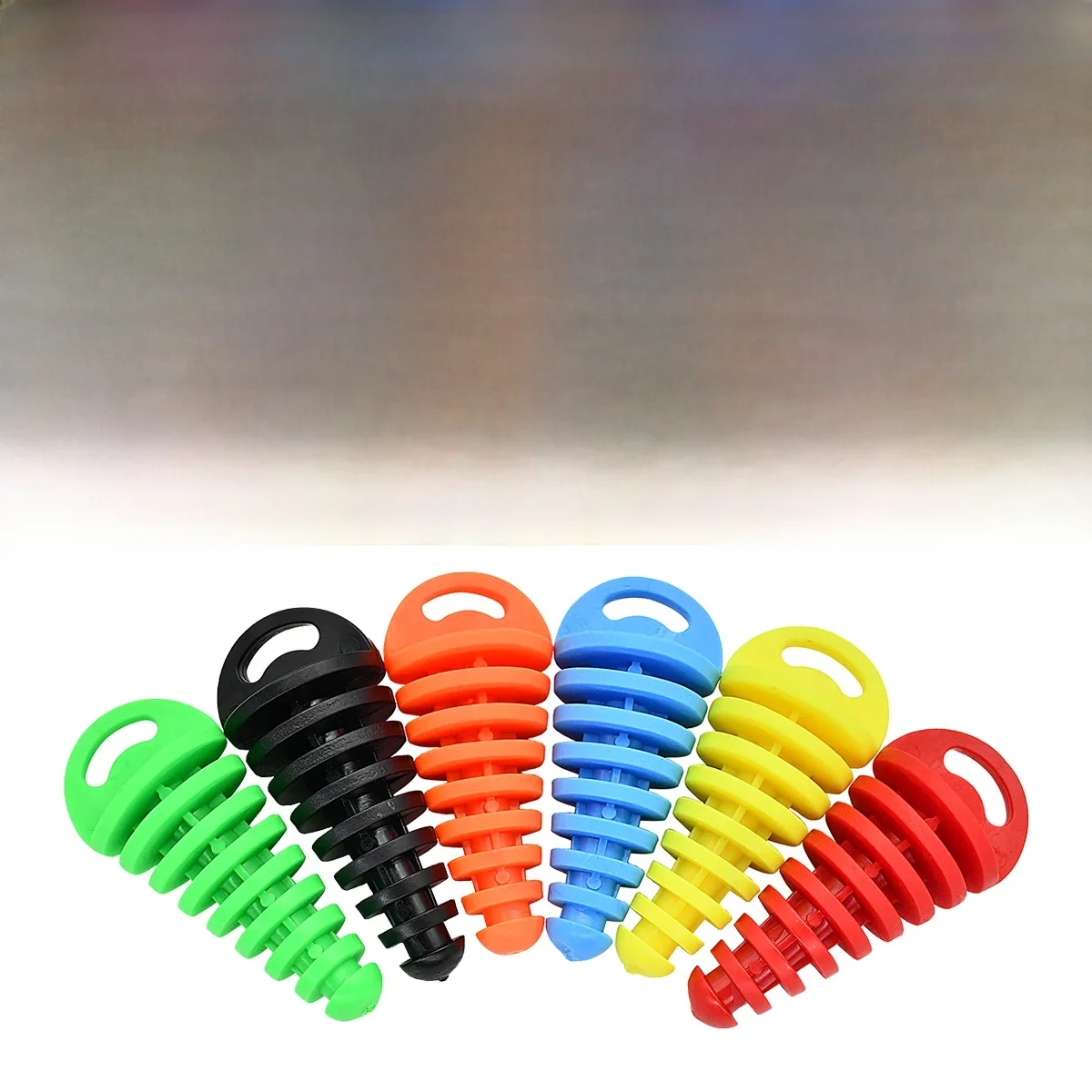 Bouchon de tuyau d'échappement moto motocross, bouchon de purge d'air en caoutchouc pour silencieux, bouchon de lavage d'échappement, protection de tuyau