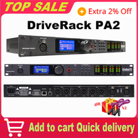 DriveRack PA2 2 Input 6 Output Digital Audio Processor Original Software Professional Audio Equipment Speaker System
