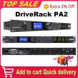 DriveRack PA2 2 Input 6 Output Digital Audio Processor Original Software Professional Audio Equipment Speaker System